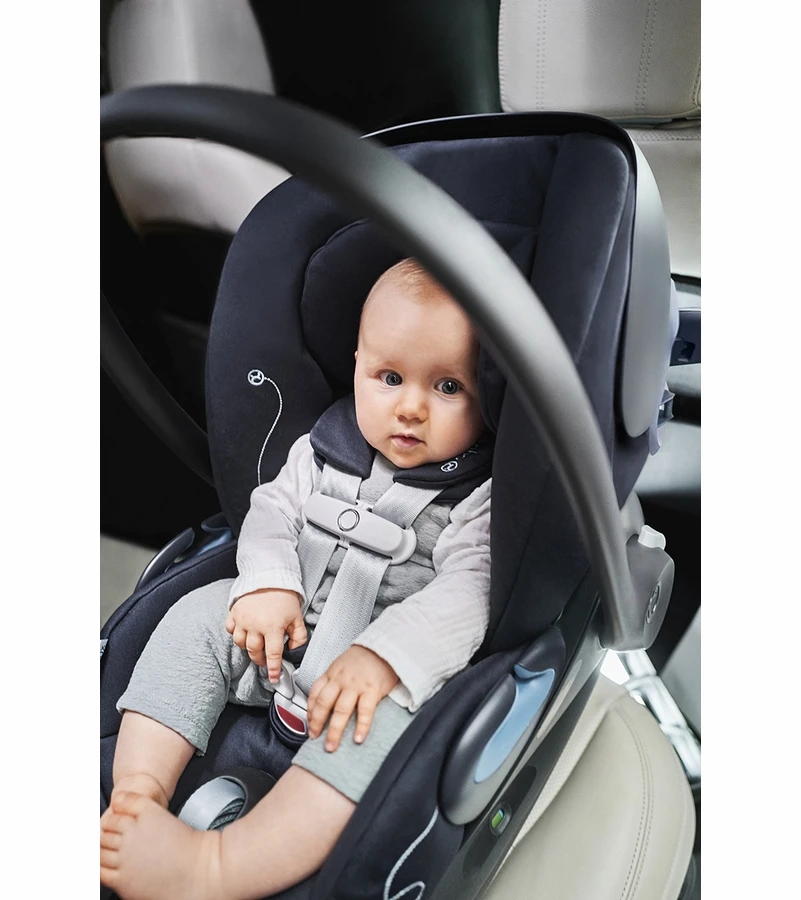 Cybex Cloud G Comfort Extend Reclining Infant Car Seat With Anti-Rebound Bar - Ocean Blue 9 Cybex Cloud G Comfort Extend Reclining Infant Car Seat With Anti-Rebound Bar - Ocean Blue - Image 7