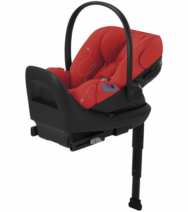 Cybex Cloud G Lux SensorSafe Comfort Extend Reclining Infant Car Seat - Hibiscus Red 3 Cybex Cloud G Lux SensorSafe Comfort Extend Reclining Infant Car Seat - Hibiscus Red