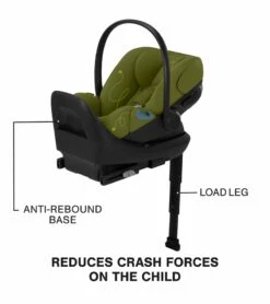Cybex Cloud G Lux SensorSafe Comfort Extend Reclining Infant Car Seat - Nature Green -Cybex cybex cloud g lux sensorsafe comfort extend reclining infant car seat nature green 30