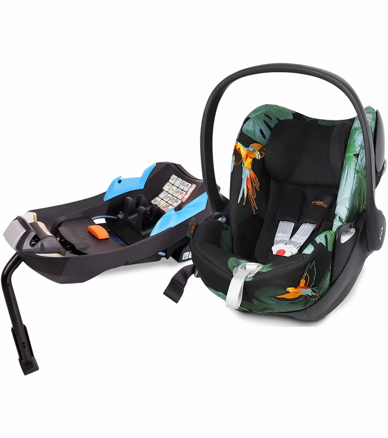 Cybex Cloud Q Infant Car Seat 2015 Birds Of Paradise 3 Cybex Cloud Q Infant Car Seat 2015 Birds Of Paradise