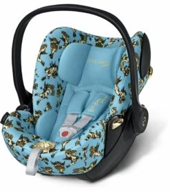 Cybex Cloud Q Infant Car Seat - Cherub Blue -Cybex cybex cloud q infant car seat cherub blue 217