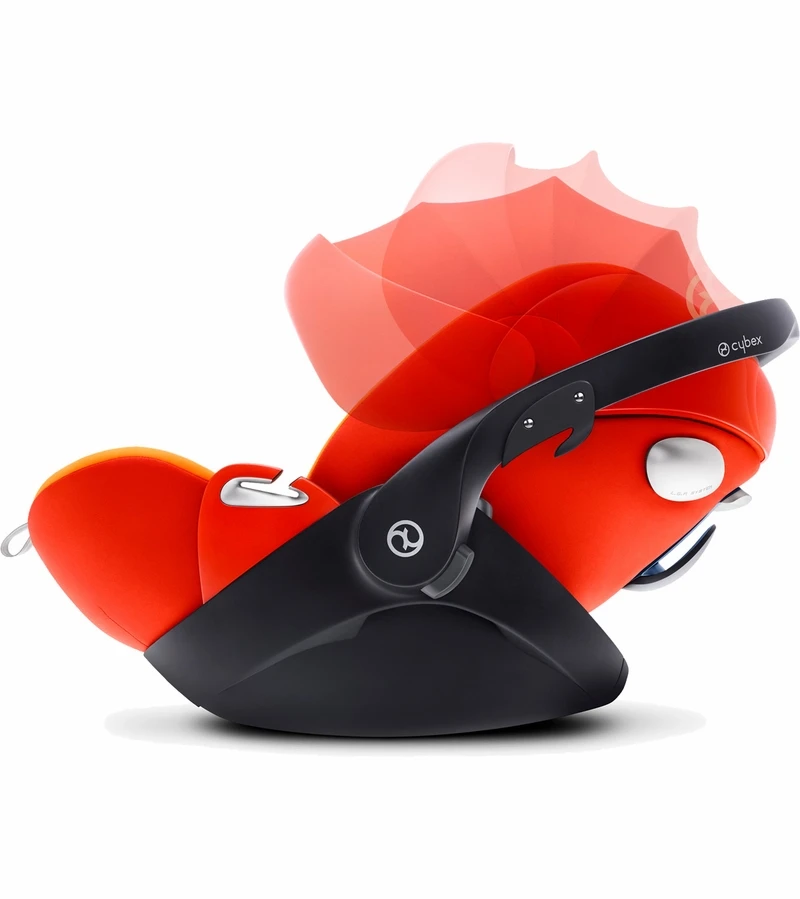 Cybex Cloud Q Plus Infant Car Seat 2015 Hot & Spicy 4 Cybex Cloud Q Plus Infant Car Seat 2015 Hot & Spicy - Image 2