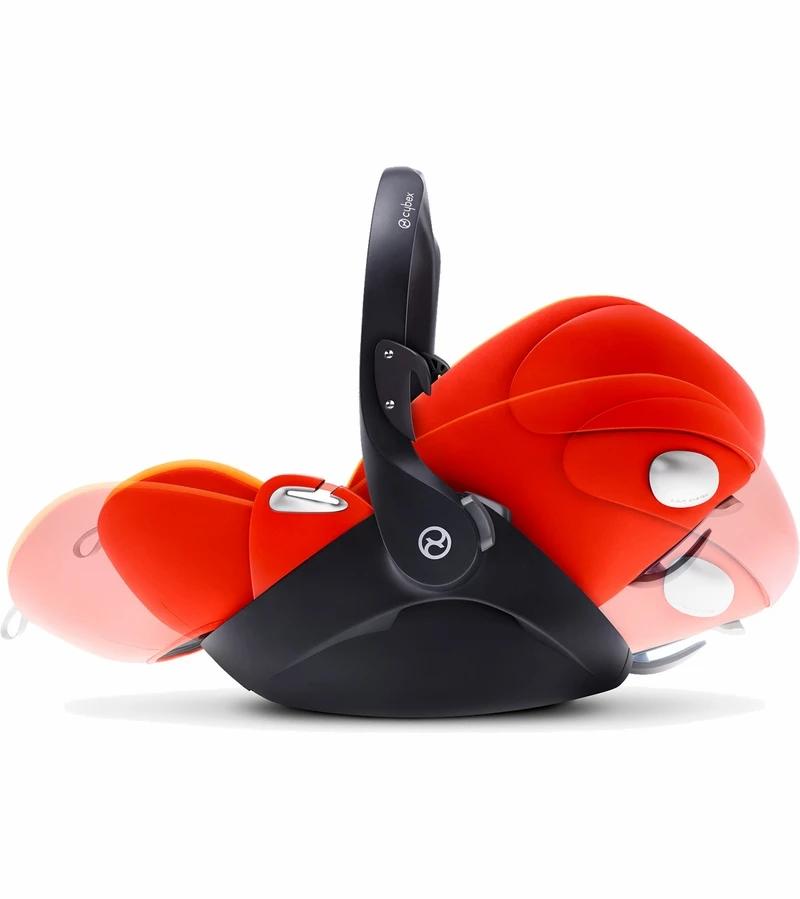 Cybex Cloud Q Plus Infant Car Seat 2015 Hot & Spicy 5 Cybex Cloud Q Plus Infant Car Seat 2015 Hot & Spicy - Image 3