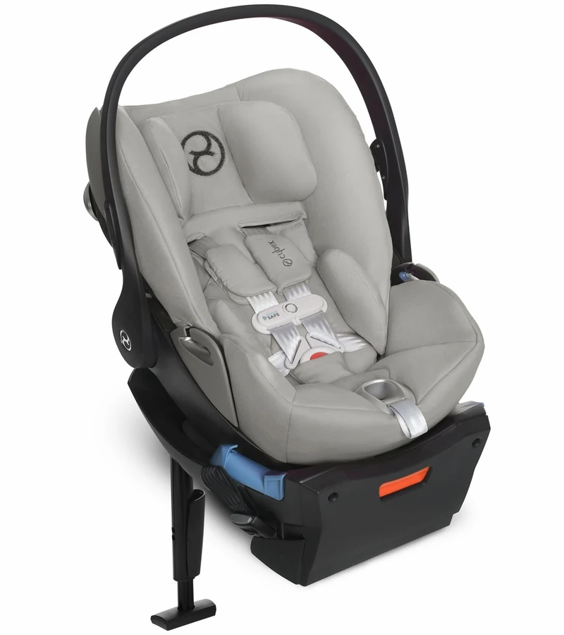 Cybex Cloud Q SensorSafe Reclining Infant Car Seat - Manhattan Grey 4 Cybex Cloud Q SensorSafe Reclining Infant Car Seat - Manhattan Grey - Image 2