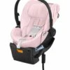 Cybex Cloud Q Sensorsafe Reclining Infant Car Seat - Simply Flowers - Pale Blush -Cybex cybex cloud q sensorsafe reclining infant car seat simply flowers pale blush 75