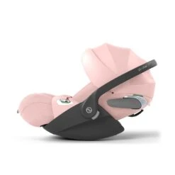 CYBEX Cloud T I-Size Plus Car Seat - Peach Pink -Cybex cybex cloud t plus peach pink flat 7
