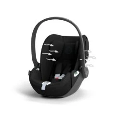 CYBEX Cloud T I-Size Car Seat - Sepia Black -Cybex cybex cloud t sepia black flat