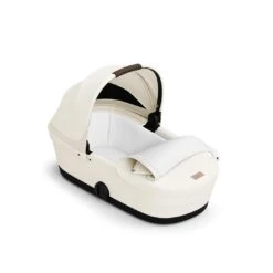 CYBEX Melio Cot 2023 - Cotton White -Cybex cybex cotton white melio cot flat 2