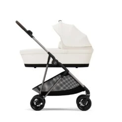 CYBEX Melio Cot 2023 - Cotton White -Cybex cybex cotton white melio cot flat 6