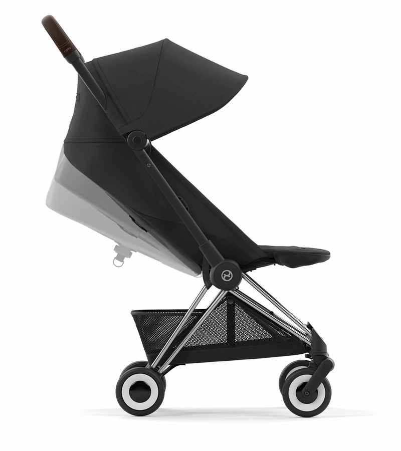Cybex COYA Compact Stroller + Cloud G Lux SensorSafe Travel System Bundle - Rose Gold / Sepia Black / Moon Black 6 Cybex COYA Compact Stroller + Cloud G Lux SensorSafe Travel System Bundle - Rose Gold / Sepia Black / Moon Black - Image 5