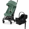 Cybex COYA Compact Stroller + Cloud G Lux SensorSafe Travel System Bundle - Matte Black / Leaf Green / Moon Black -Cybex cybex coya compact stroller cloud g lux sensorsafe travel system bundle matte black leaf green moon black 7
