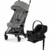 Cybex COYA Compact Stroller + Cloud G Lux SensorSafe Travel System Bundle - Matte Black / Mirage Grey / Moon Black -Cybex cybex coya compact stroller cloud g lux sensorsafe travel system bundle matte black mirage grey moon black 7
