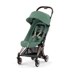 CYBEX Coya Compact Stroller - Leaf Green -Cybex cybex coya leaf green flat 4
