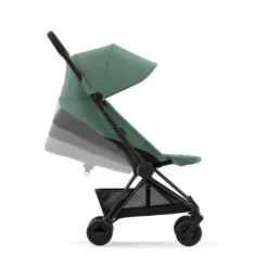 CYBEX Coya Compact Stroller - Leaf Green -Cybex cybex coya leaf green flat 6