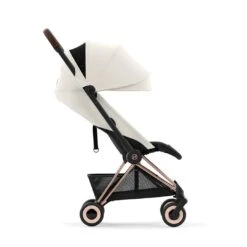 CYBEX Coya Compact Stroller - Off White -Cybex cybex coya off white flat 3