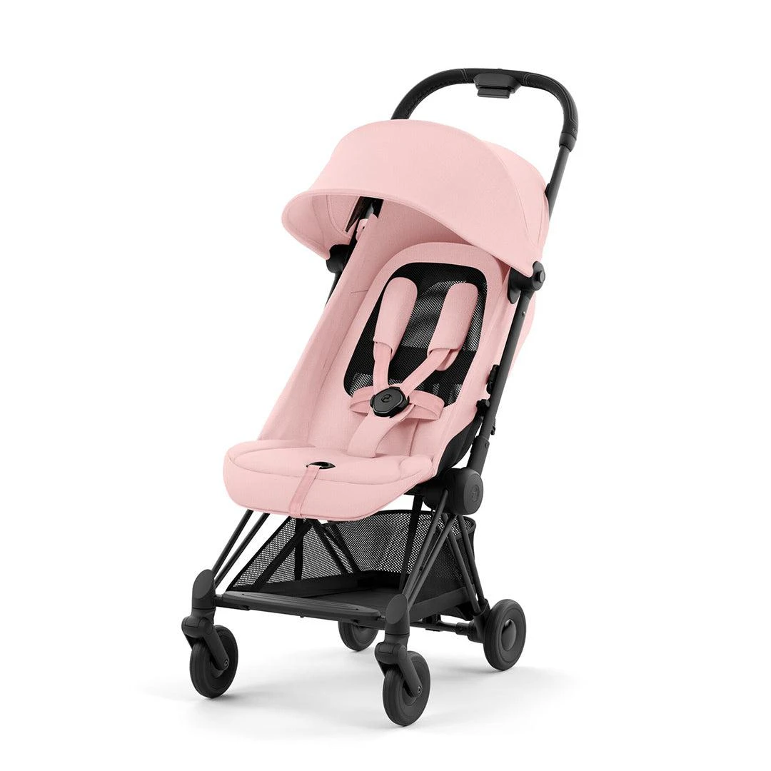 Outlet - CYBEX Coya Compact Stroller - Peach Pink 7 Outlet - CYBEX Coya Compact Stroller - Peach Pink - Image 5