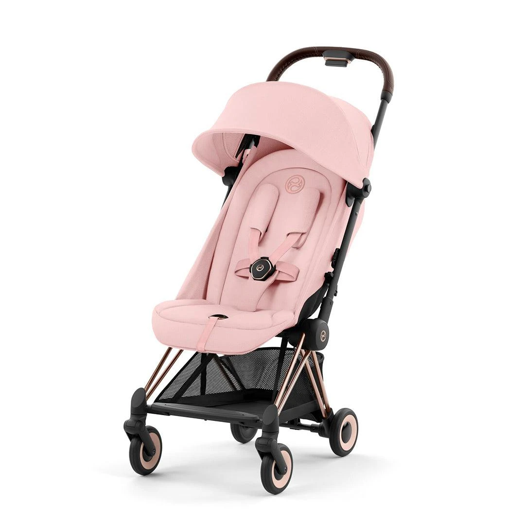 Outlet - CYBEX Coya Compact Stroller - Peach Pink 4 Outlet - CYBEX Coya Compact Stroller - Peach Pink - Image 2