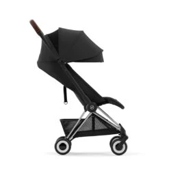 CYBEX Coya Compact Stroller - Sepia Black -Cybex cybex coya sepia black chrome black flat 2