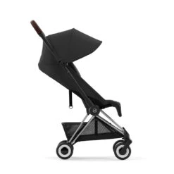 CYBEX Coya Compact Stroller - Sepia Black -Cybex cybex coya sepia black chrome black flat 3