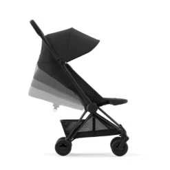 CYBEX Coya Compact Stroller - Sepia Black -Cybex cybex coya sepia black matt black flat