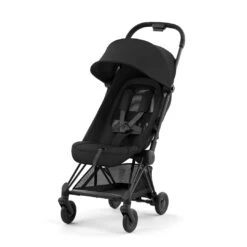 CYBEX Coya Compact Stroller - Sepia Black -Cybex cybex coya sepia black matt black flat 4