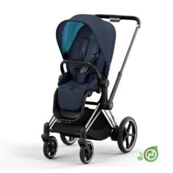 CYBEX E-Priam Pushchair - Conscious Collection - Dark Navy (2022)