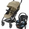 Cybex Eezy S+ 2 + Aton 2 Sensorsafe Travel System Bundle - Classic Beige / Lavastone Black -Cybex cybex eezy s 2 aton 2 sensorsafe travel system bundle classic beige lavastone black 140