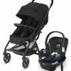 Cybex Eezy S+ 2 + Aton 2 Sensorsafe Travel System Bundle - Deep Black / Lavastone Black -Cybex cybex eezy s 2 aton 2 sensorsafe travel system bundle deep black lavastone black 56