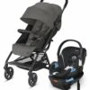 Cybex Eezy S+ 2 + Aton 2 Sensorsafe Travel System Bundle - Soho Grey / Lavastone Black -Cybex cybex eezy s 2 aton 2 sensorsafe travel system bundle soho grey lavastone black 57