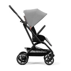 CYBEX Eezy S Twist+2 Pushchair - Black/Lava Grey (2022) -Cybex cybex eezy s twist 2 pushchair black lava grey 6