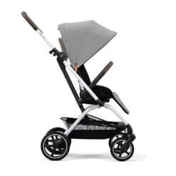 CYBEX Eezy S Twist+2 Pushchair - Silver/Lava Grey (2022) -Cybex cybex eezy s twist 2 pushchair silver lava grey 6