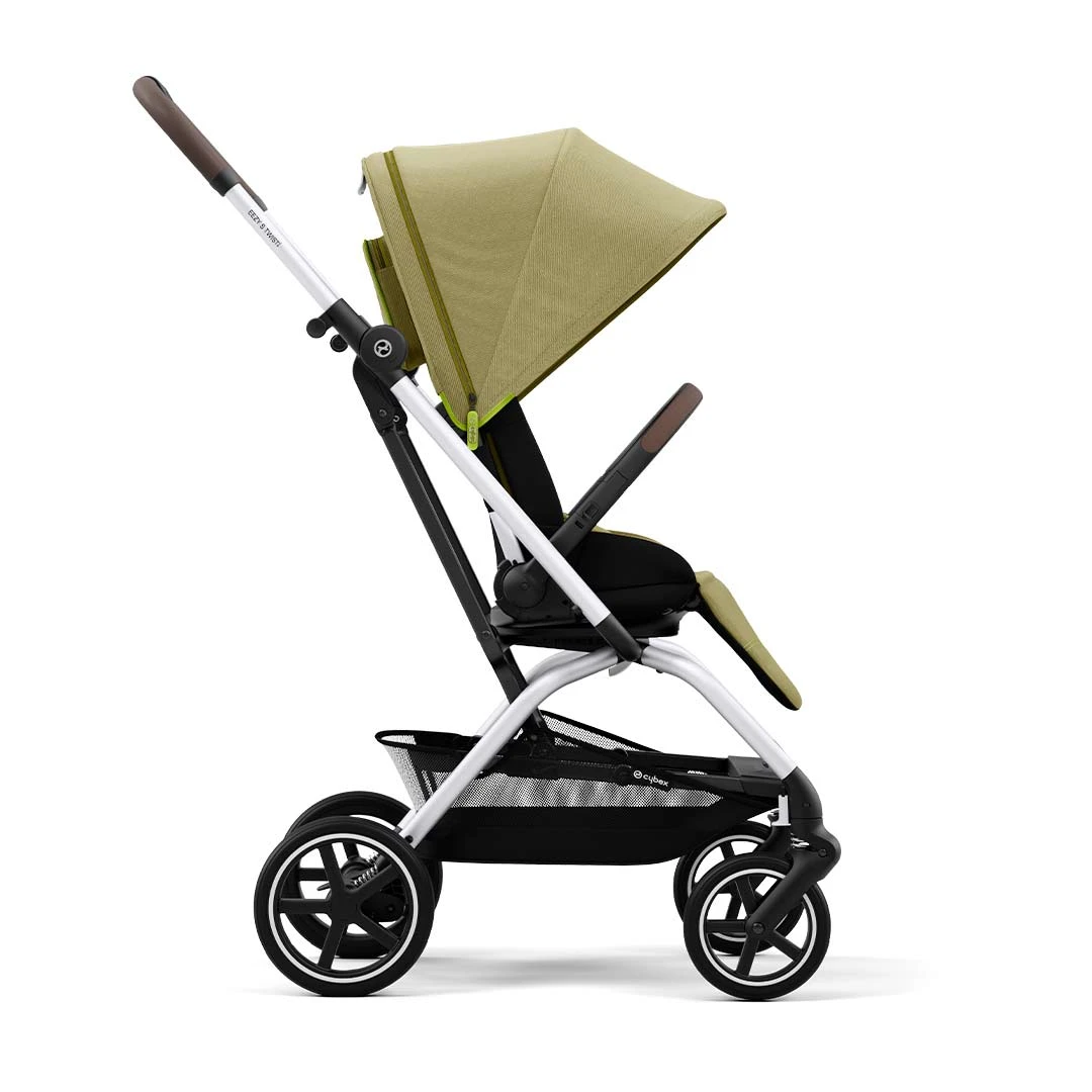 CYBEX Eezy S Twist+2 Pushchair - Silver/Nature Green (2022) 6 CYBEX Eezy S Twist+2 Pushchair - Silver/Nature Green (2022) - Image 4
