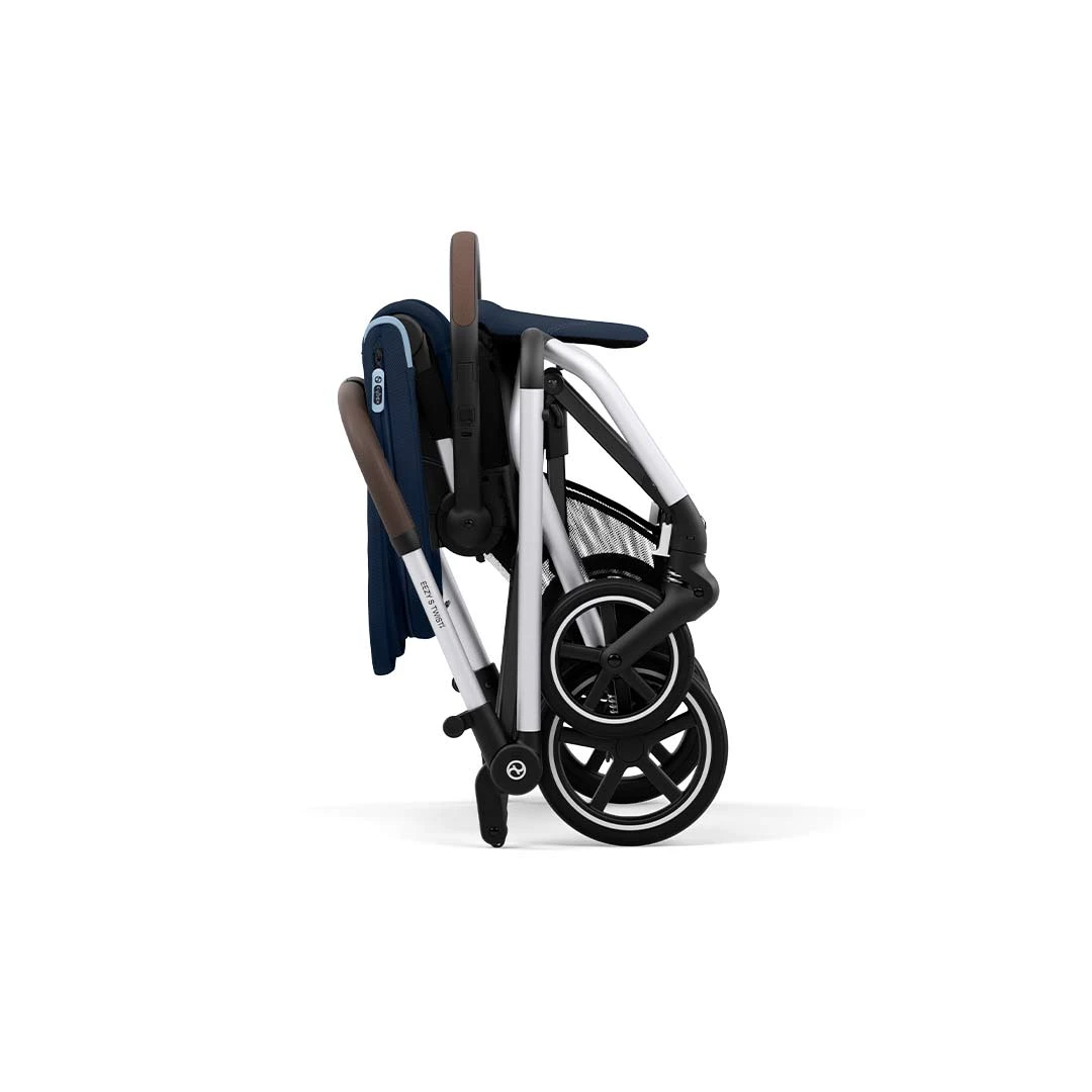 CYBEX Eezy S Twist+2 Pushchair - Silver/Ocean Blue (2022) 5 CYBEX Eezy S Twist+2 Pushchair - Silver/Ocean Blue (2022) - Image 3