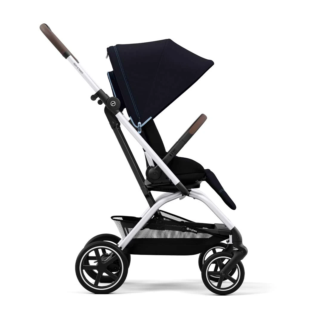 CYBEX Eezy S Twist+2 Pushchair - Silver/Ocean Blue (2022) 6 CYBEX Eezy S Twist+2 Pushchair - Silver/Ocean Blue (2022) - Image 4