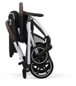 Cybex Eezy S Twist +2 V2 Stroller + Aton 2 Sensorsafe Travel System Bundle - Lava Grey / Lavastone Black -Cybex cybex eezy s twist 2 v2 stroller aton 2 sensorsafe travel system bundle beach blue lavastone black 132 1