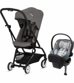 Cybex Eezy S Twist + Aton M SensorSafe Travel System - Manhattan Grey -Cybex cybex eezy s twist aton m sensorsafe travel system manhattan grey 96