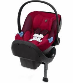 Cybex Mios Stroller + Aton M Infant Car Seat Travel System Bundle - Ferrari Silver Grey / Ferrari Red -Cybex cybex eezy s twist stroller aton m infant car seat travel system bundle ferrari red ferrari red 80 2