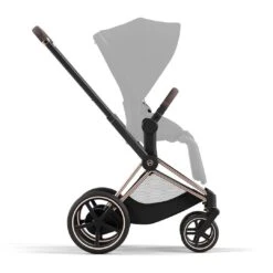 CYBEX E-Priam Frame + Seat Hardpart - Rose Gold (2022) -Cybex cybex epriam frame seat hardpart rose gold 2022 3