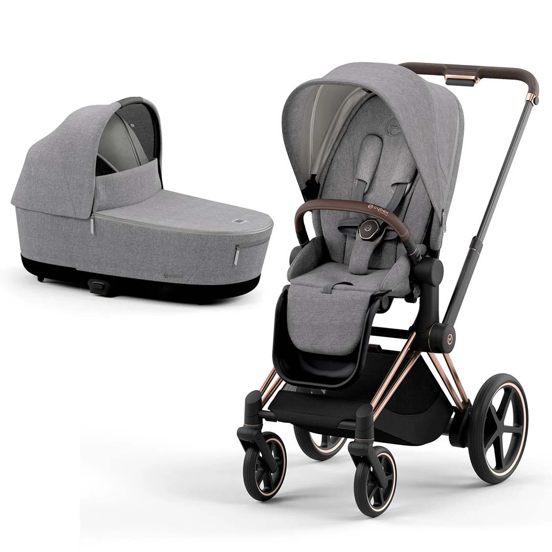CYBEX E-Priam PLUS Pushchair - Manhattan Grey 14 CYBEX E-Priam PLUS Pushchair - Manhattan Grey - Image 12