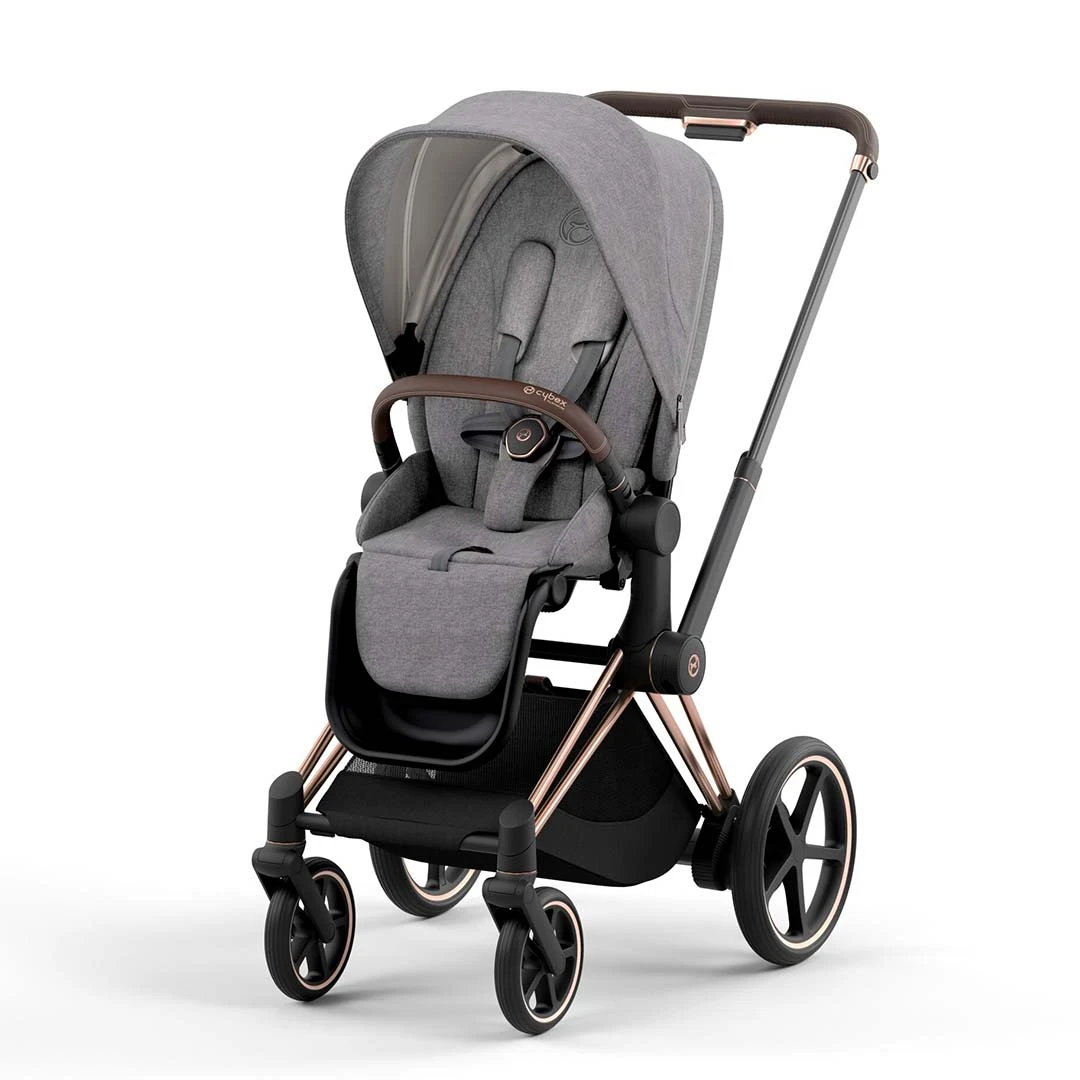 CYBEX E-Priam PLUS Pushchair - Manhattan Grey 6 CYBEX E-Priam PLUS Pushchair - Manhattan Grey - Image 4