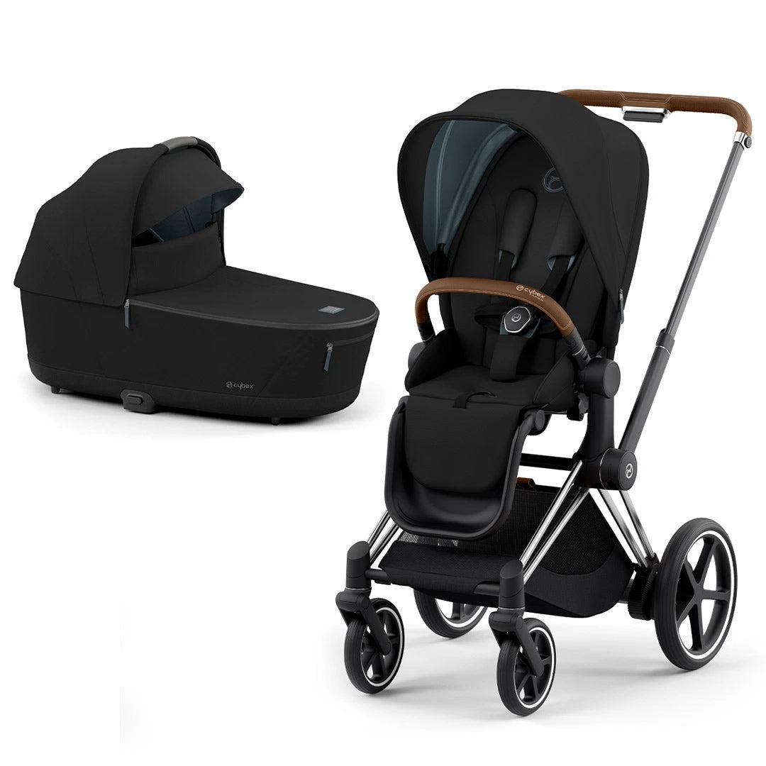 CYBEX E-Priam Pushchair - Deep Black (2022) 7 CYBEX E-Priam Pushchair - Deep Black (2022) - Image 5