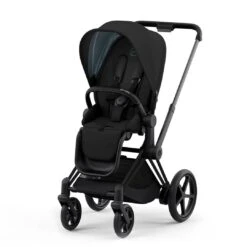 CYBEX E-Priam Pushchair - Deep Black (2022) 22 CYBEX E-Priam Pushchair - Deep Black (2022) -Cybex cybex epriam pushchair deep black matt black no carrycot