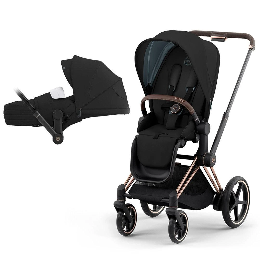 CYBEX E-Priam Pushchair - Deep Black (2022) 12 CYBEX E-Priam Pushchair - Deep Black (2022) - Image 10
