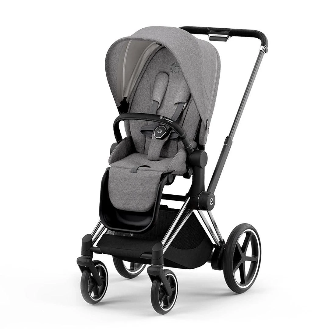 CYBEX E-Priam Pushchair Plus - Manhattan Grey (2022) 3 CYBEX E-Priam Pushchair Plus - Manhattan Grey (2022)