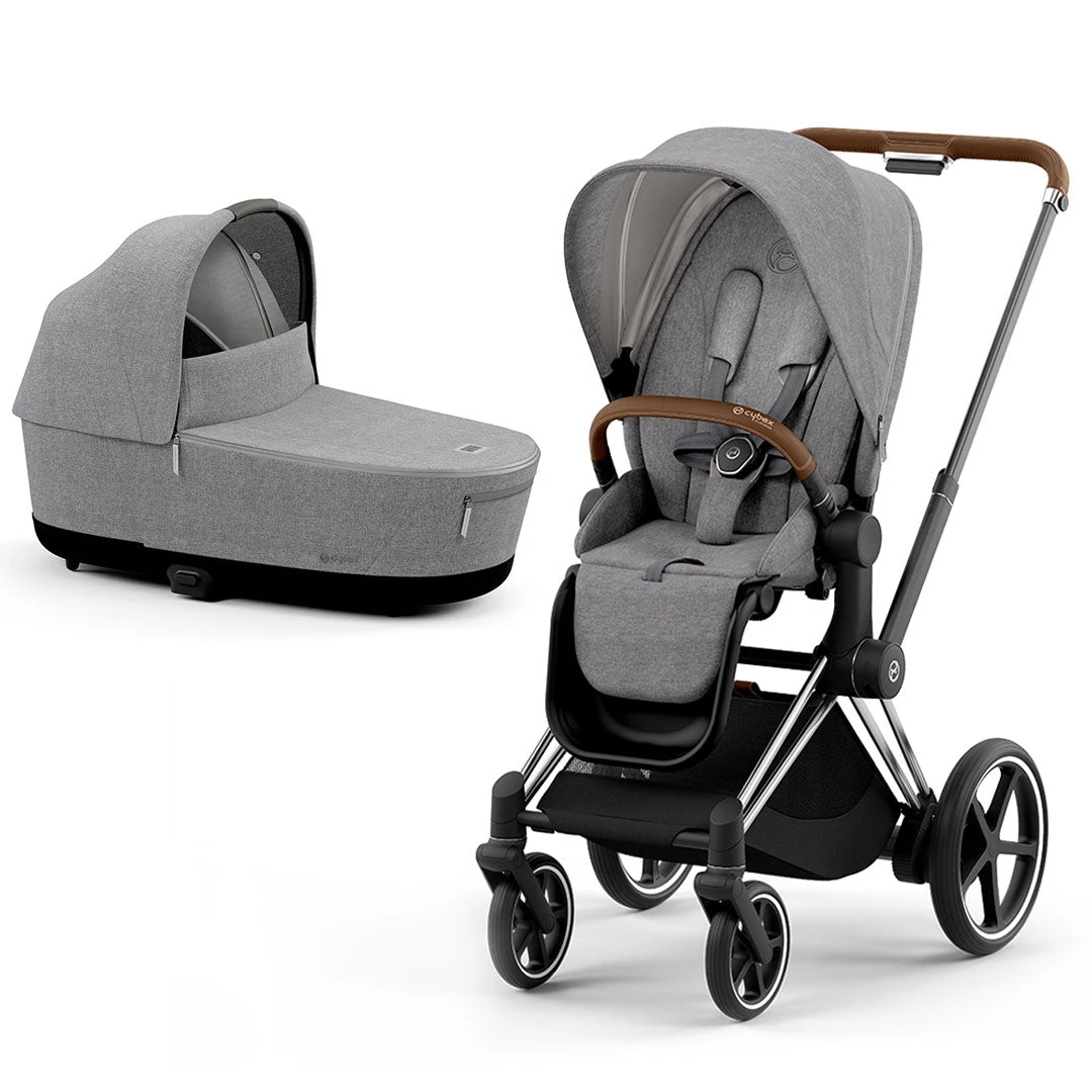 CYBEX E-Priam Pushchair Plus - Manhattan Grey (2022) 6 CYBEX E-Priam Pushchair Plus - Manhattan Grey (2022) - Image 4