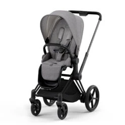 CYBEX E-Priam Pushchair Plus - Manhattan Grey (2022) 14 CYBEX E-Priam Pushchair Plus - Manhattan Grey (2022) -Cybex cybex epriam pushchair plus manhattan grey matt black no carrycot