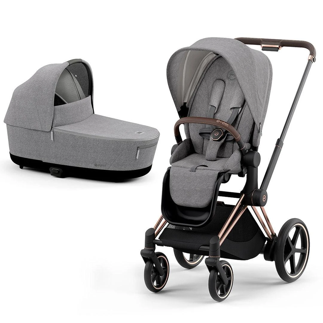 CYBEX E-Priam Pushchair Plus - Manhattan Grey (2022) 10 CYBEX E-Priam Pushchair Plus - Manhattan Grey (2022) - Image 8