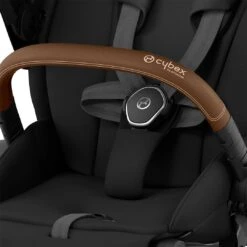 CYBEX E-Priam Pushchair - Sepia Black -Cybex cybex epriam sepia black chrome brown flat 7