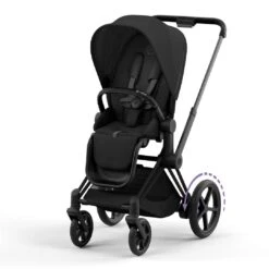 CYBEX E-Priam Pushchair - Sepia Black -Cybex cybex epriam sepia black matt black flat 6