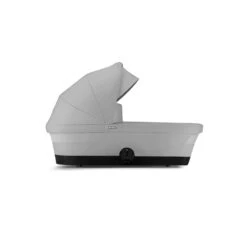 CYBEX Gazelle S Cot (2023) - Lava Grey -Cybex cybex gazelle cot s lava grey flat 6